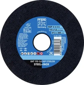 Pferd EHT 115-1.6 SGP STEELOX Trennscheibe, 115x1.6x22.23mm, 25 Stück