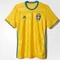 adidas UEFA EURO 2016 Schweden Heimtrikot (Herren) Vorschaubild