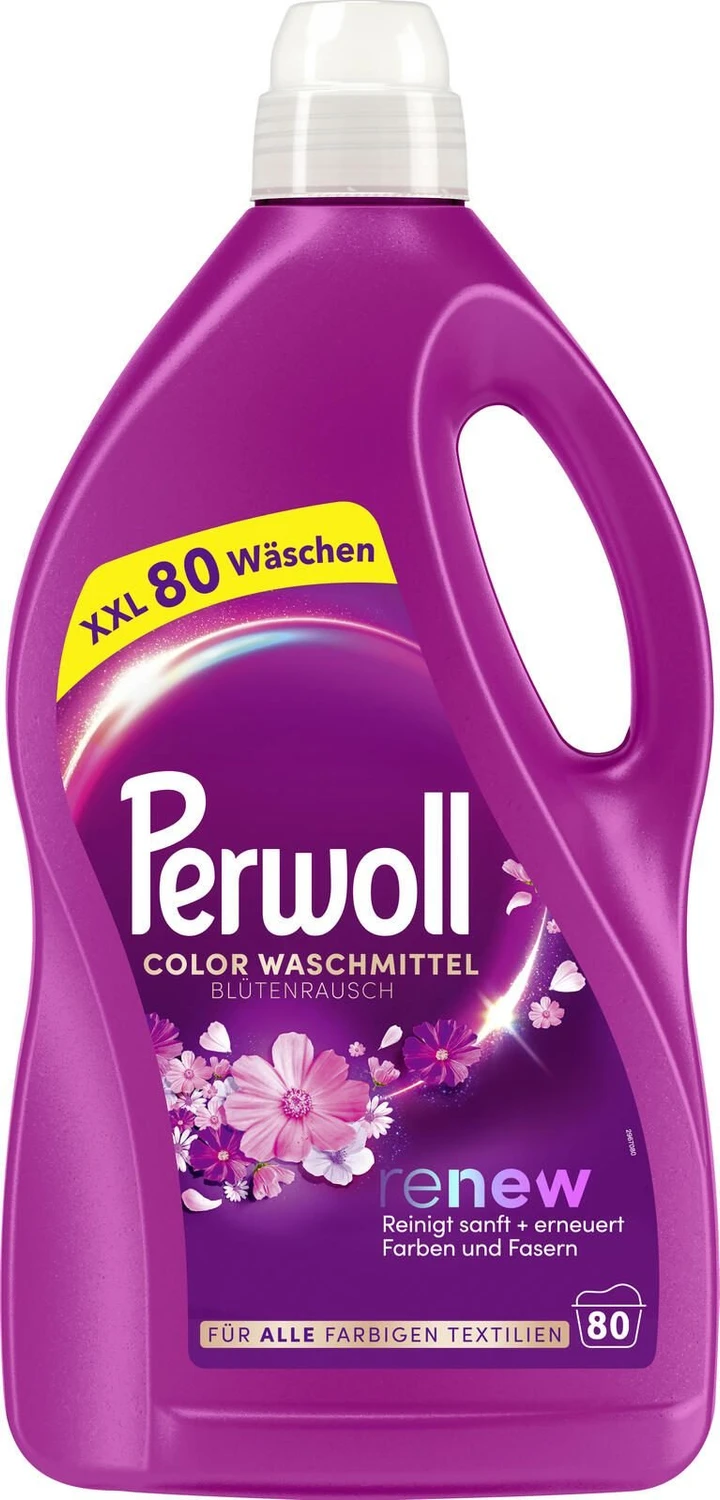 Perwoll Renew Color Blütenrausch Flüssigwaschmittel, 80 Waschladungen ab € 13,90 (2026)