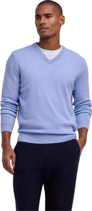 Falke Basic Apparel V-Ausschnitt Pullover sky (Herren)