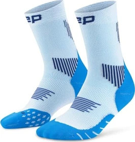CEP Core Run Mid Laufsocken blue/ice (Damen)