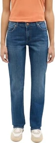 Mustang Crosby Relaxed Straight mit Kontrastnähten Jeans blau (Damen)