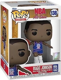 FunKo Pop! Basketball - NBA All-Stars - Magic Johnson Blue Star Uniform 1992