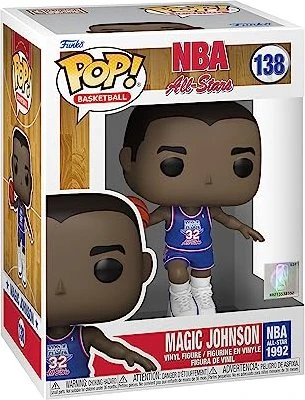 FunKo Pop! Basketball - NBA All-Stars - Magic Johnson Blue Star Uniform 1992