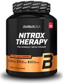 BioTech USA Nitrox Therapy Pre Workout Tropische Früchte 680g
