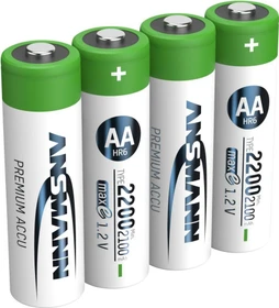 Ansmann Mignon AA NiMH 2200mAh, 4er-Pack