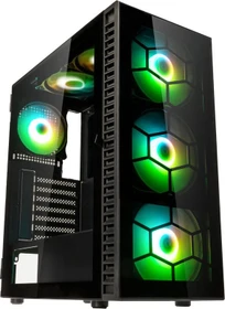 Kolink Observatory HF Plus Glass ARGB, schwarz, Glasfenster