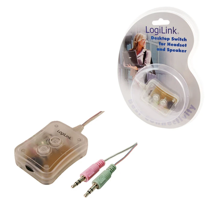 LogiLink Audio Switch Desktop Mini