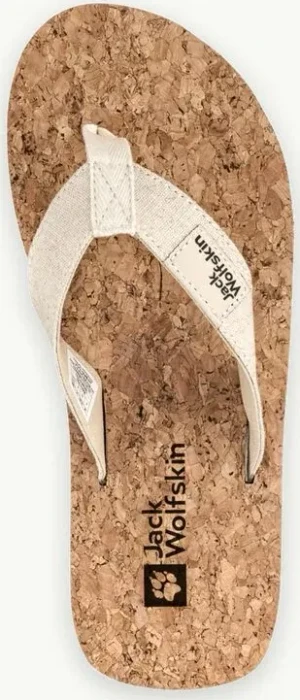 Jack Wolfskin Ecostride 2 Slipper natural/cork (Damen)