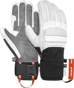 Reusch Alpine Master Skihandschuhe weiß/schwarz
