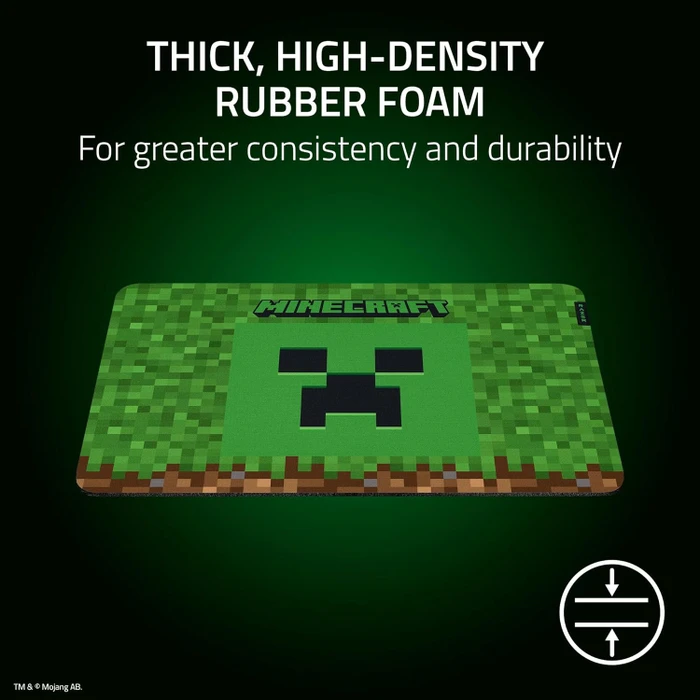 Razer Gigantus V2 Medium, 360x275mm, Minecraft Edition
