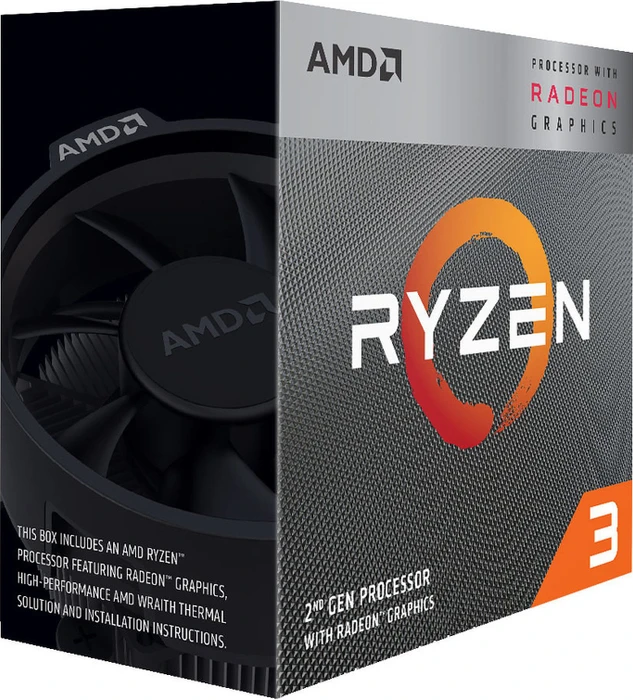 AMD Ryzen 3 3200G, 4C/4T, 3.60-4.00GHz, boxed