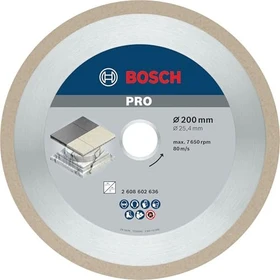 Bosch Professional Best for Ceramic Diamanttrennscheibe, 200x2.2x25.4mm, 1 Stück