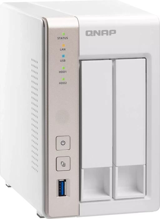 QNAP Turbo Station TS-251 12TB, 2GB RAM, 2x RJ-45 1000Base-T, 2x USB-A 3.0