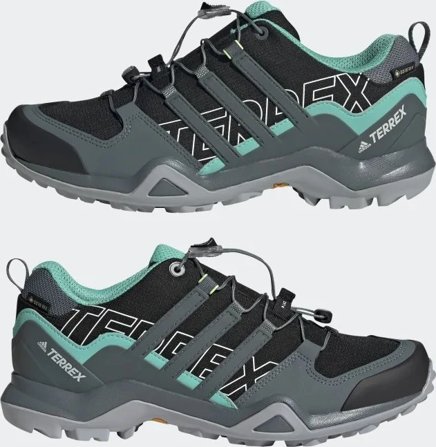 adidas Terrex Swift R2 GTX core black/blue oxide/acid mint (Damen)