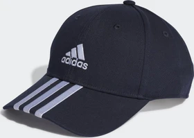 adidas 3-Streifen Cotton Twill Baseball Kappe legend ink/white