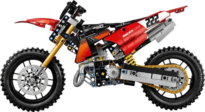 LEGO Technic - Ducati Desmo450 MX Factory Motorrad