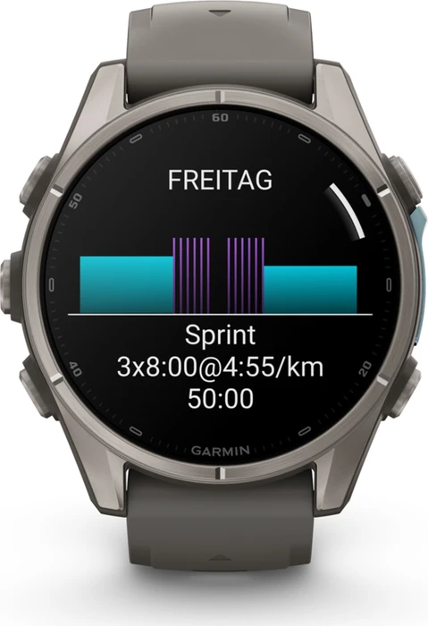 Garmin Fenix 9 43mm titanium/pebble grey