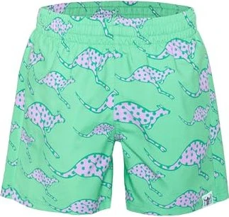 Chiemsee Alloverprint mit Gummizug und seitlichen Taschen Badeshorts marine green (Junior)