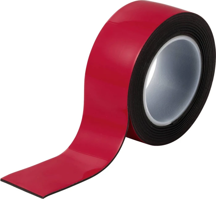 Toolcraft Hochleistungs-Verbindungssystem schwarz, Klebeband, 19mm/3m