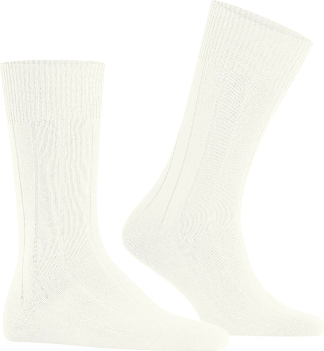 Falke Lhasa Rib Socken off-white (Herren)