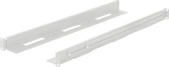 Lanberg 19" Server Rack Schienen, Gleitschienen, RAL 7035, 650mm, 1HE