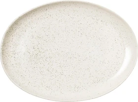 Broste Copenhagen Nordic Vanilla Servierplatte oval 35.5x26.5cm