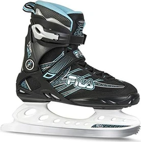 Fila Primo Ice Eiskunstlaufschuhe schwarz/blau (Damen)