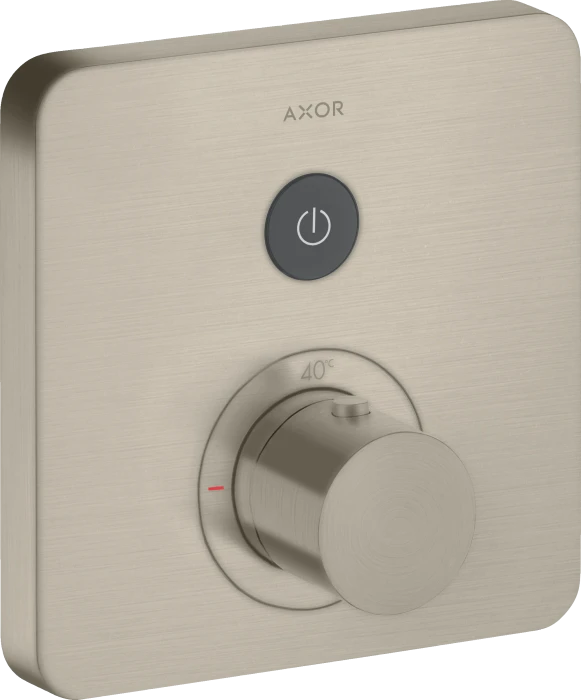 Hansgrohe ShowerSelect Thermostat Unterputz softsquare 1 Verbraucher brushed nickel