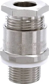 Wiska OS-A2F-U 20 / M20 Ex d Kabelverschraubung, Messing vernickelt, M20