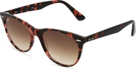 Ray-Ban RB2185 Wayfarer II Fleck 55mm pink havana-havana/light brown gradient