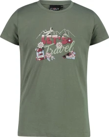 CMP Bio Baumwolle T-Shirt kurzarm avocado (Junior)