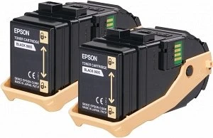 Epson Toner 0605 schwarz, 2er-Pack