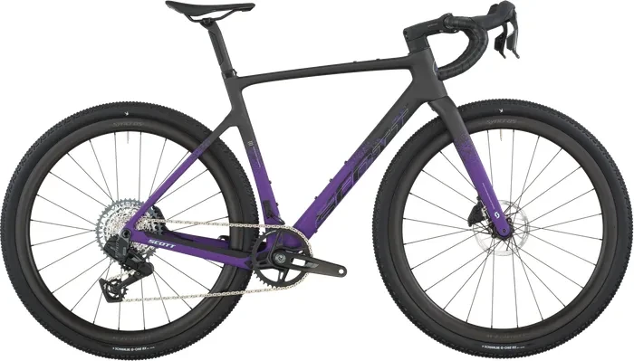 Scott Addict Gravel 20 carbon black/indigo purple Modell 2026