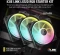 Corsair iCUE LINK LX120 RGB Starter Kit, schwarz, LED-Steuerung, 120mm, 3er-Pack Vorschaubild