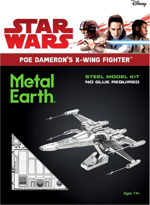 Fascinations Metal Earth Star Wars Poe Dameron's X-wing Fighter