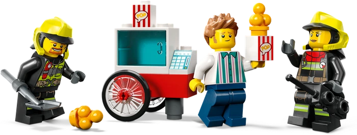 LEGO City - Feuerwehrstation und Löschauto