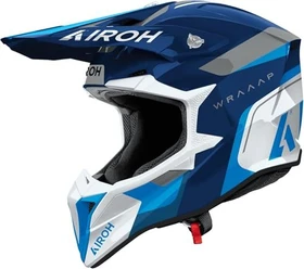 Airoh Wraaap Conquer blau/weiß