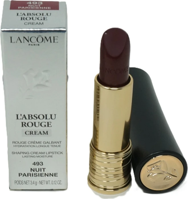 Lancôme L'Absolu Rouge Cream Lippenstift 493 nuit-parisienne, 3.4g