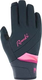Roeckl Waldau 2 Fahrradhandschuhe black/bubblegum (Damen)