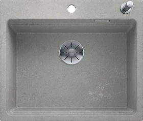 Blanco Etagon 6 InFino Einbau Becken mittig mit Ablauffernbedienung beton