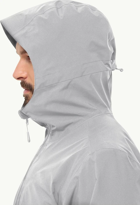 Jack Wolfskin Robury 2l Funktionsjacke cool grey (Herren)