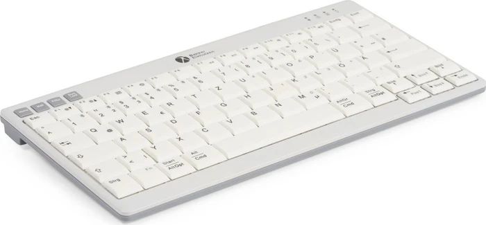 BakkerElkhuizen UltraBoard 950 V2 Wireless, weiß/grau, USB/Bluetooth, DE