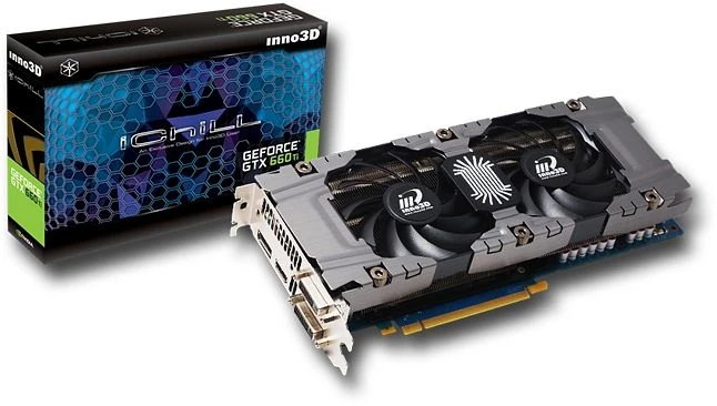 INNO3D GeForce GTX 660 Ti iCHILL HerculeZ 2000, 2GB GDDR5, 2x DVI, HDMI, DP