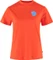 Fjällräven Fox Boxy Logo Funktionsshirt kurzarm flame orange (Damen) Vorschaubild