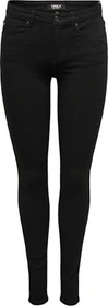 ONLY Skinny Mid Blush Jeans black denim (Damen)