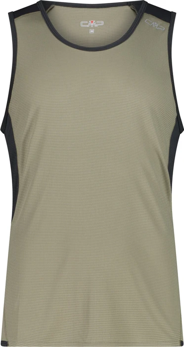 CMP Unlimitech Mesh Tank Funktionsshirt ärmellos sage (Herren)