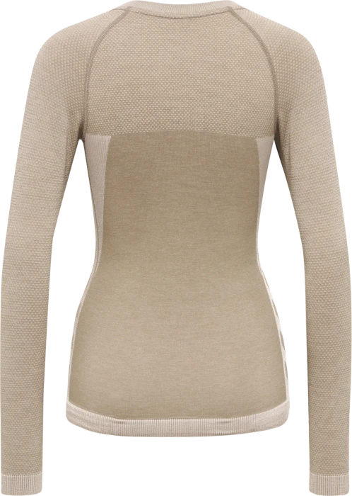 hummel CEA Seamless Tight Funktionsshirt langarm chateau grey (Damen)