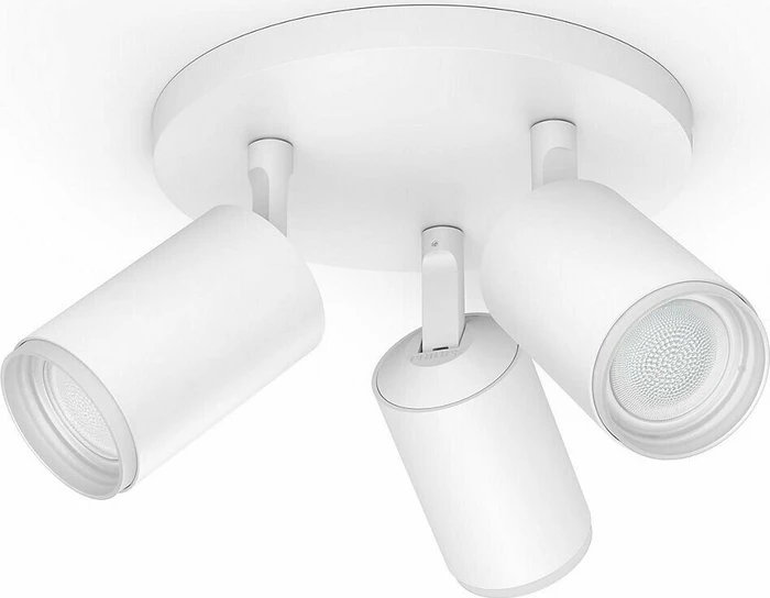 Philips Hue White and Color Ambiance Fugato Spot 3-flammig weiß