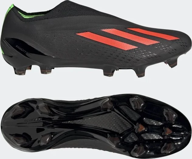 adidas X Speedportal+ FG core black/solar red/solar green